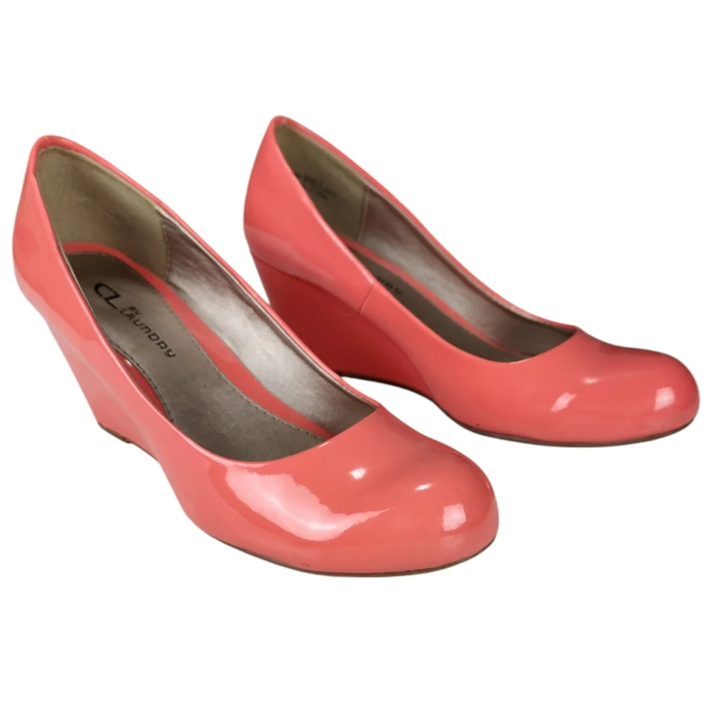 Chinese Laundry Nima Coral Wedge Pumps size 8